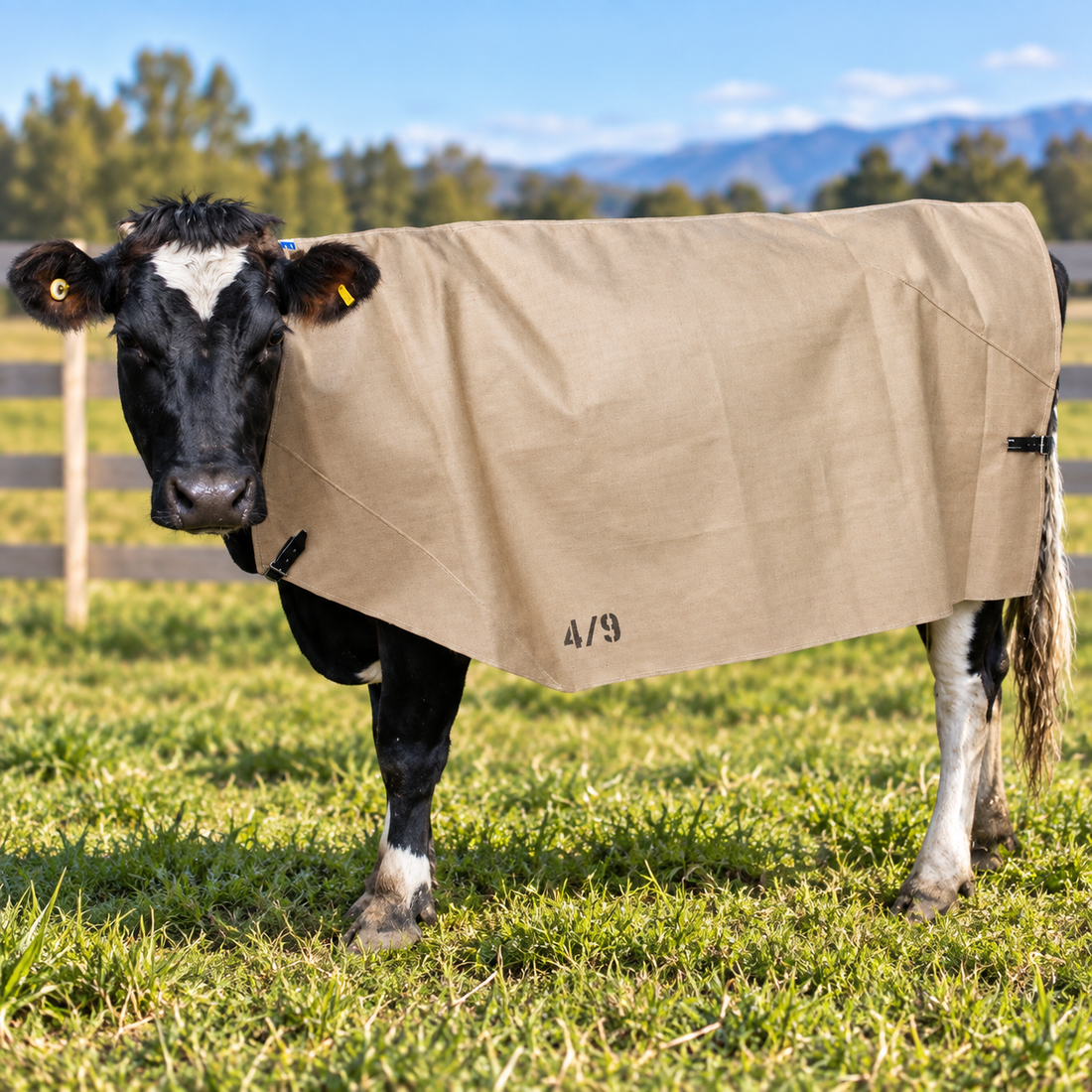 Flair Jute Cow Cover