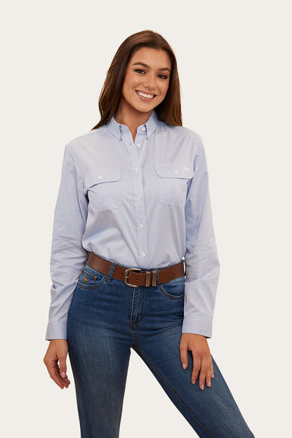 Ringers Western Hope Womens Stripe Dress Shirt