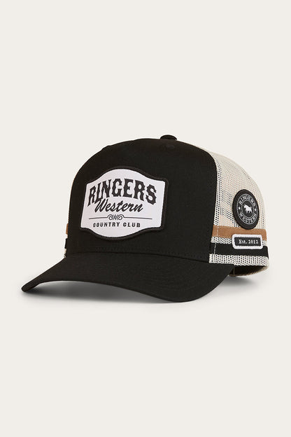 Ringers Western Country Club Deep Fit Trucker Cap