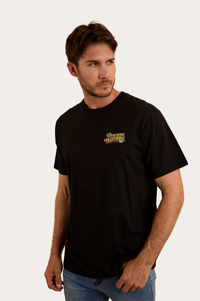 Ringers Western Cowboys Can Dance Mens Loose Fit T-Shirt