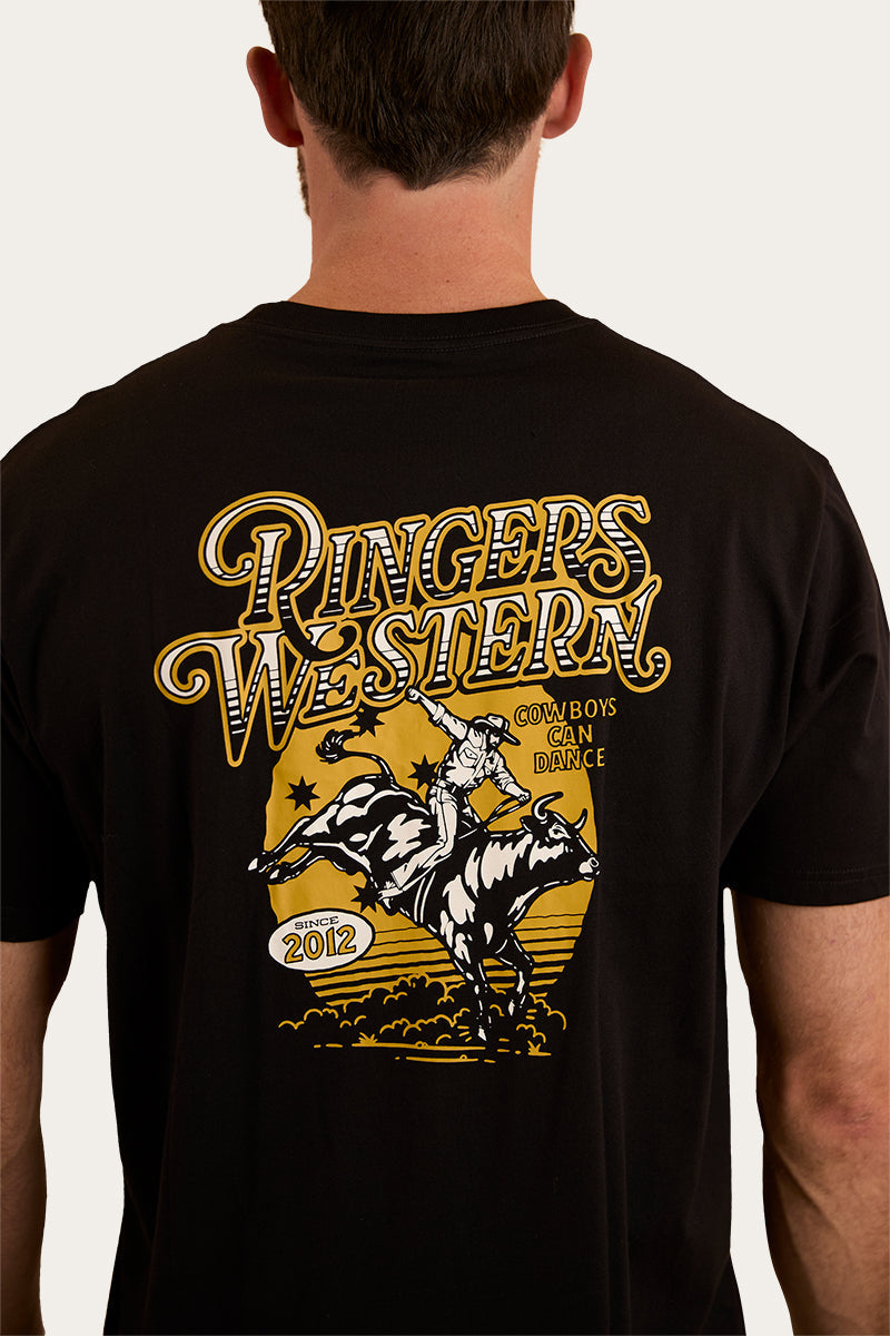 Ringers Western Cowboys Can Dance Mens Loose Fit T-Shirt