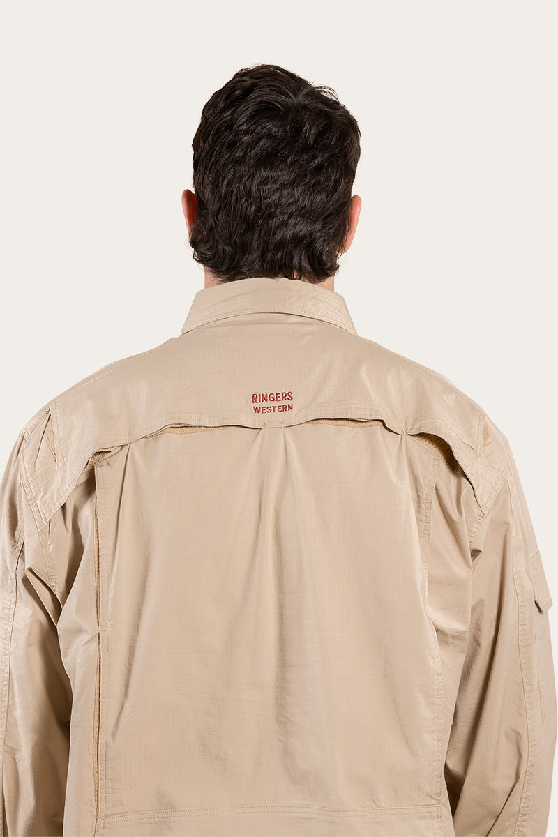 Ringers Western Pilbara Mens Ripstop Full Button Work Shirt