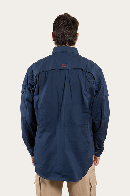 Ringers Western Pilbara Mens Ripstop Full Button Work Shirt
