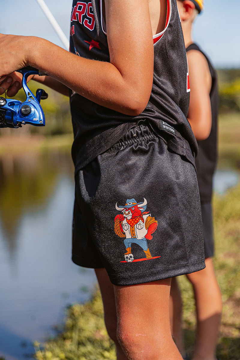 Ringers Western Do no Harm Kids Footy Shorts