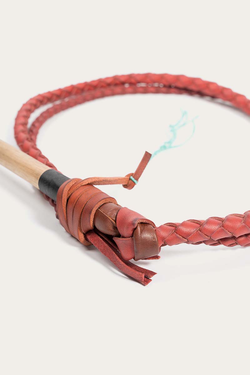 Ringers Western Redhide 6ft Stock Whip Australian Made