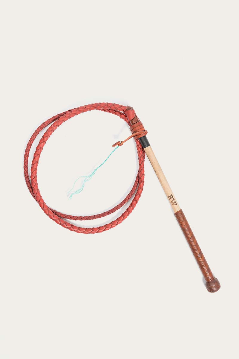 Ringers Western Redhide 6ft Stock Whip Australian Made