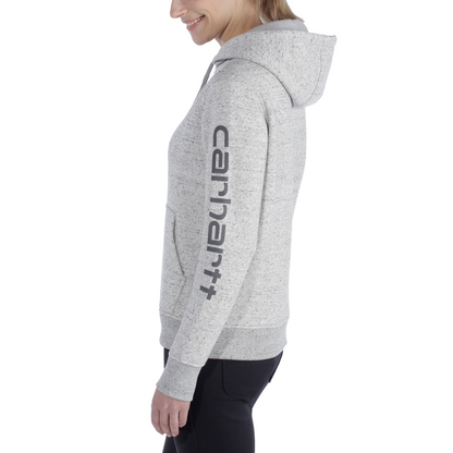 Carhartt Womens Clarksburg Fleece Graphic Hooded Sweatshirt