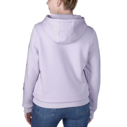 Carhartt Womens Clarksburg Fleece Graphic Hooded Sweatshirt