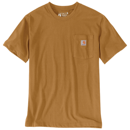 Carhartt Dearborn RELAXED FIT Heavyweight K87 Pocket T-Shirt Carhartt Brn