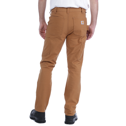 Carhartt DOUBLE FRONT Straight fit stretch pants Carhartt Brown