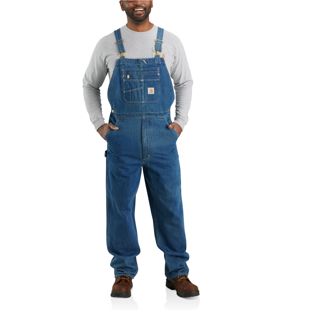 Carhartt LOOSE FIT Denim Bib Overall Darkstone