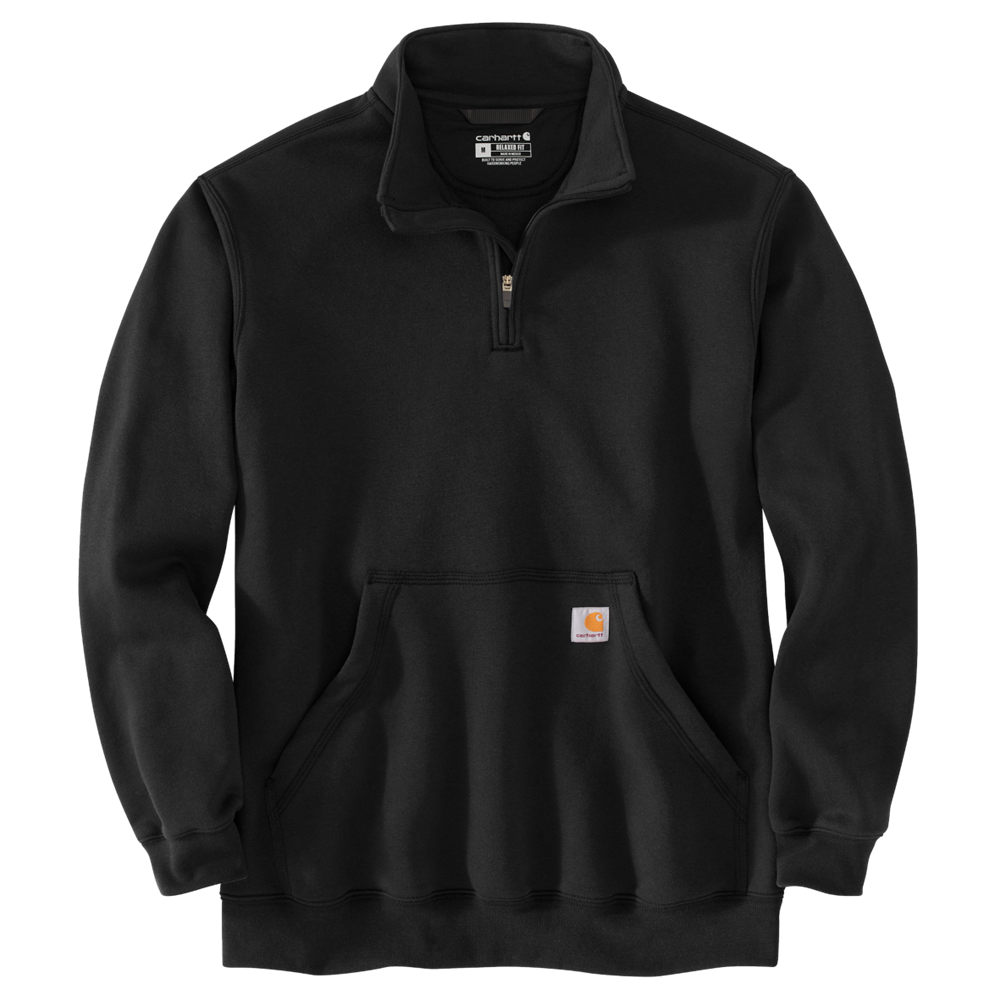 Carhartt Midweight Loose Fit Quarterzip Mock Neck Sweatshirt
