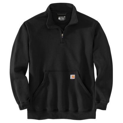 Carhartt Midweight Loose Fit Quarterzip Mock Neck Sweatshirt