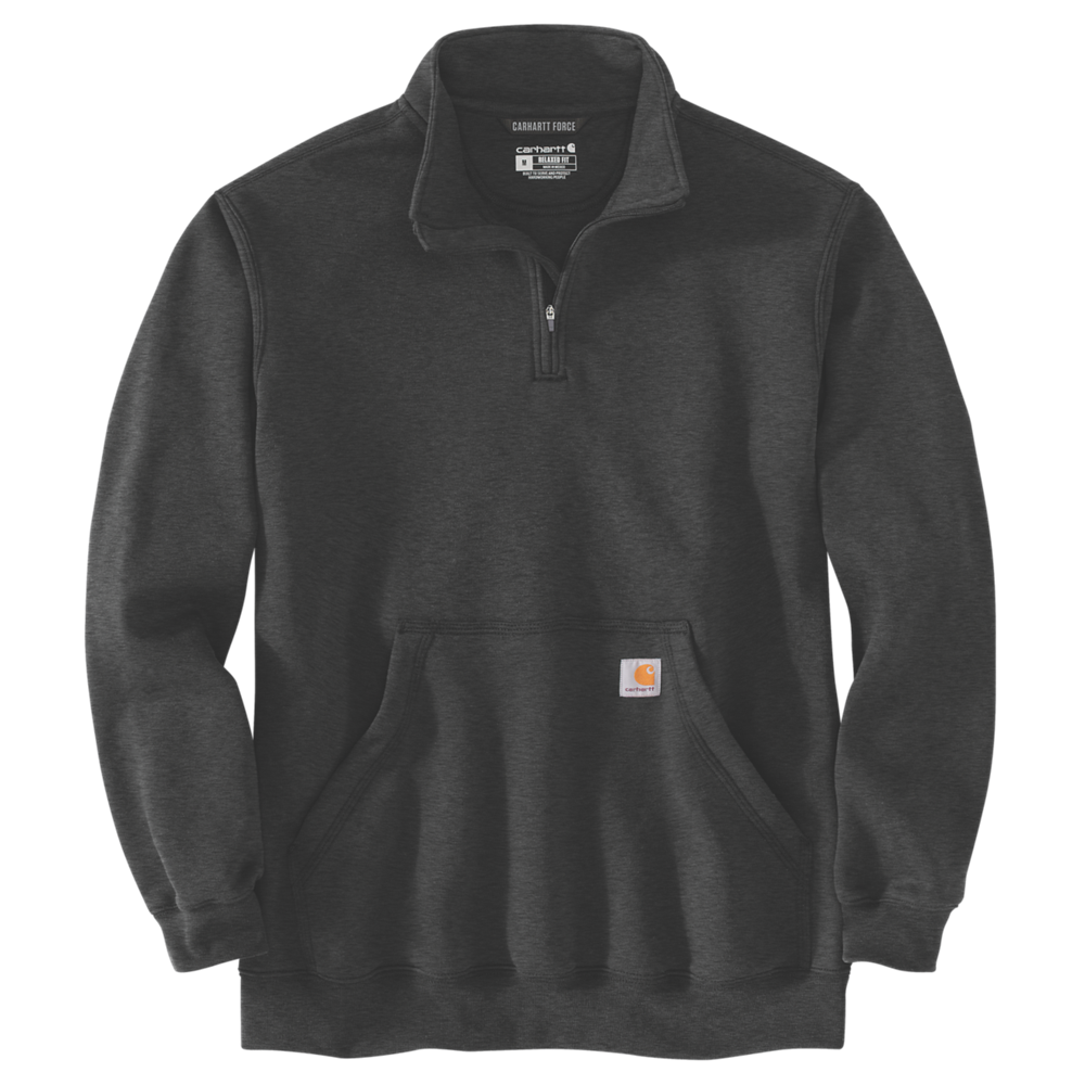 Carhartt Midweight Loose Fit Quarterzip Mock Neck Sweatshirt