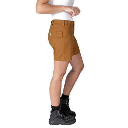 Carhartt Womens Relaxed Fit Canvas Work Short