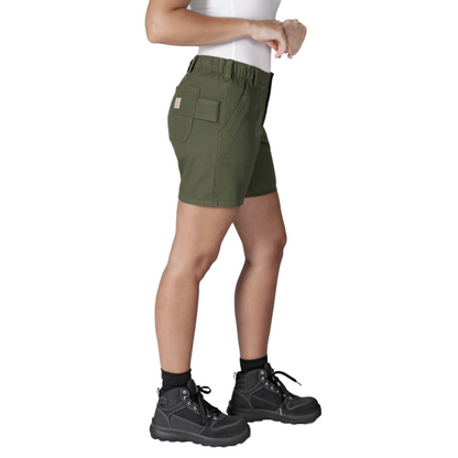 Carhartt Womens Relaxed Fit Canvas Work Short