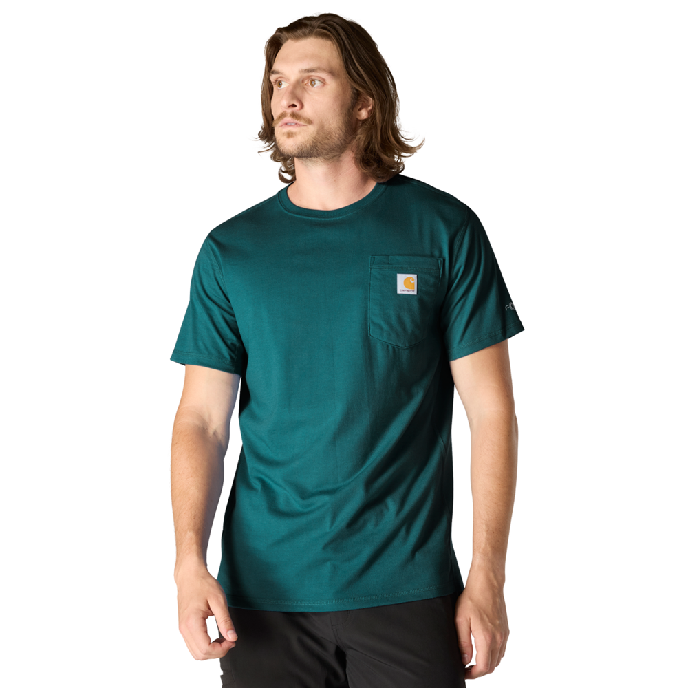 Carhartt Force Midweight Pocket T - T Teal