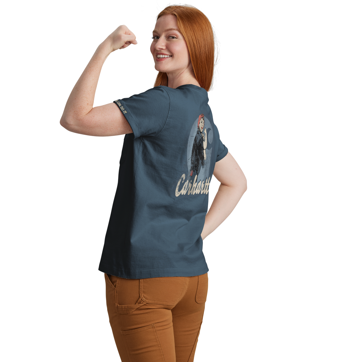 Carhartt Womens Dearborn Loose Fit Rosie T-Shirt