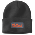 Carhartt Knit Cuffed Script Patch Beanie - Black