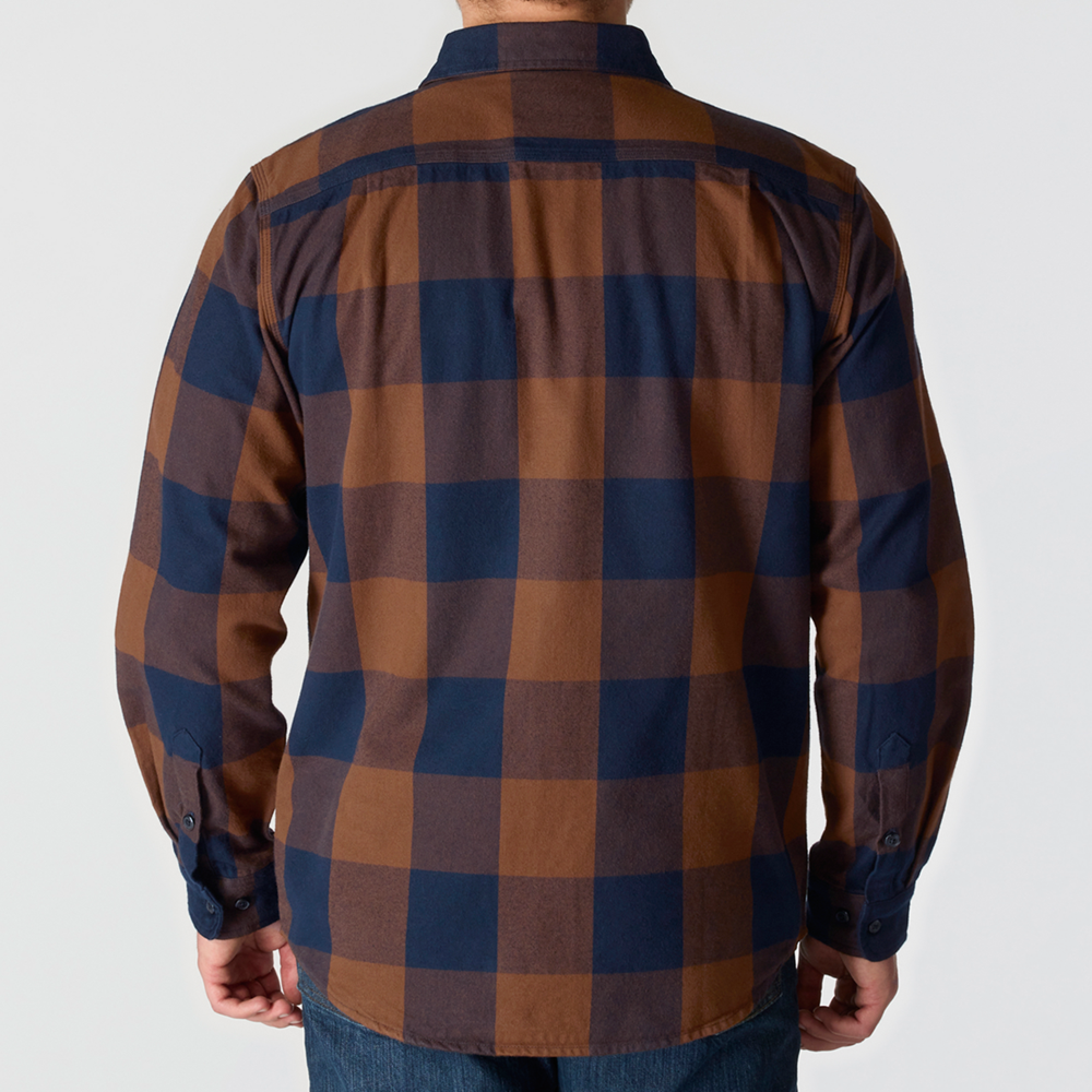 Carhartt Loose Fit Heavyweight Flannel Plaid Shirt