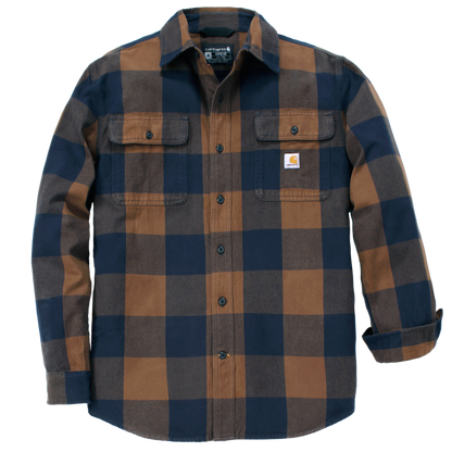 Carhartt Loose Fit Heavyweight Flannel Plaid Shirt