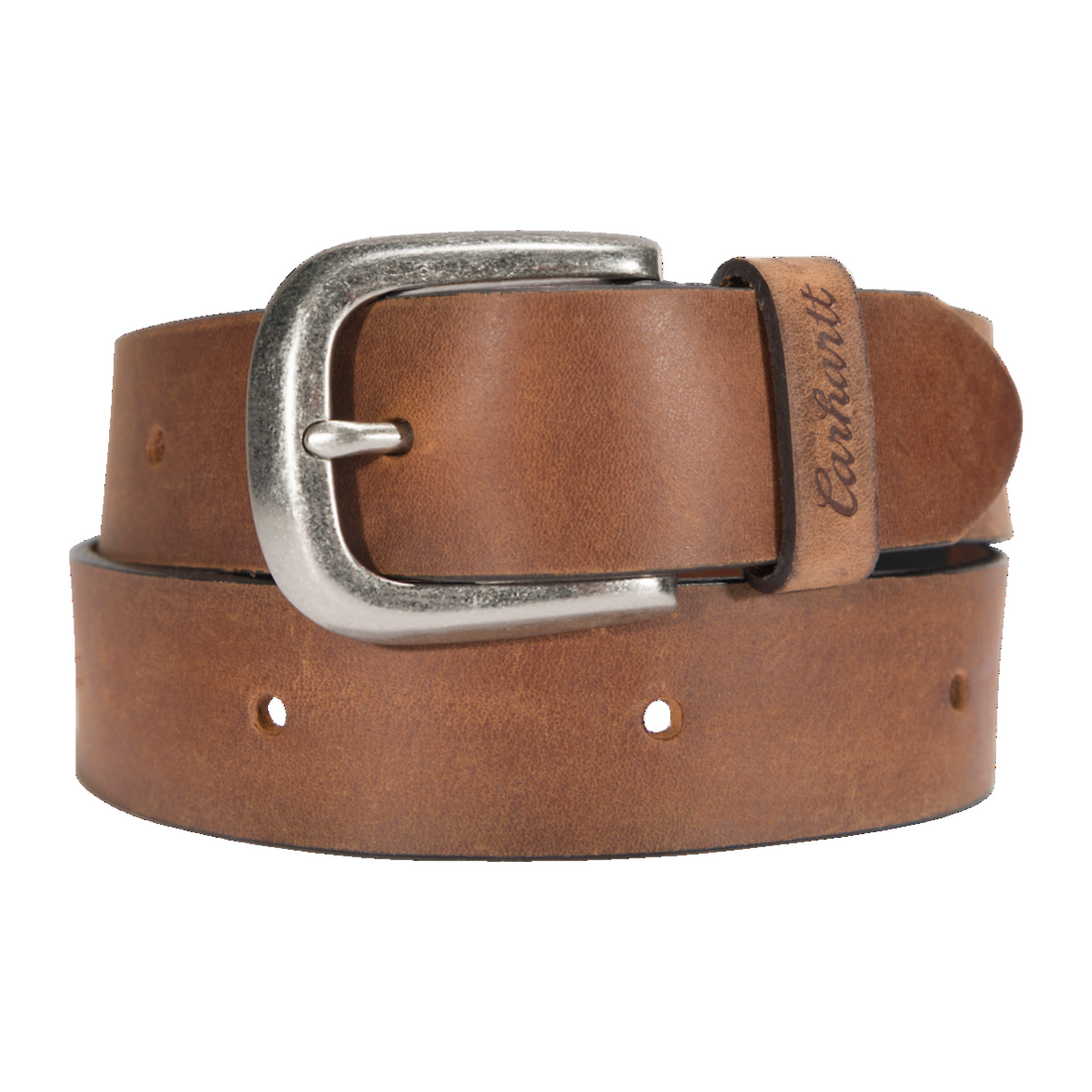 Carhartt Womens Tanned Leather Continuous Belt in Black