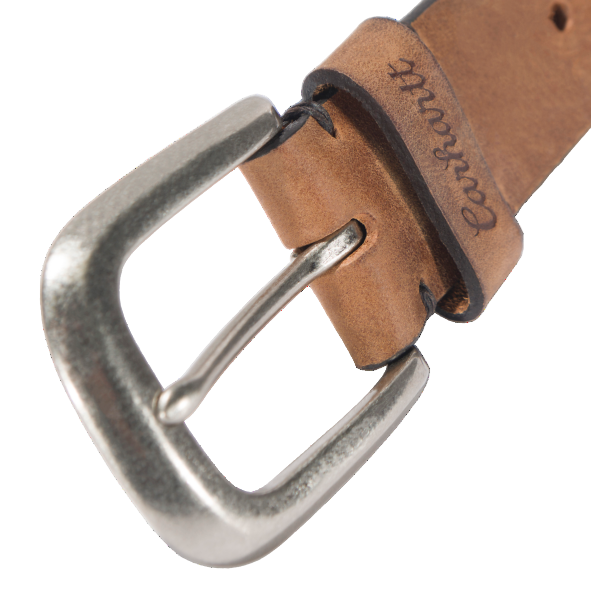 Carhartt Womens Tanned Leather Continuous Belt in Black