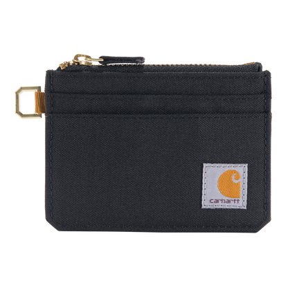 Carhartt Nylon Duck Zippered Card Keeper Wallet