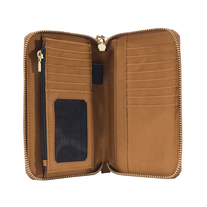 Carhartt Nylon Duck Lay-Flat Clutch in Carhartt Brown