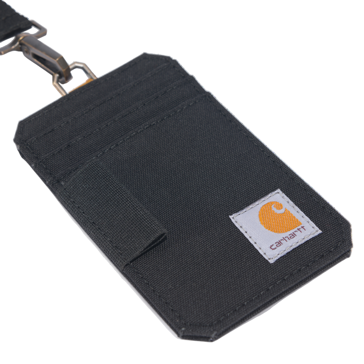 Carhartt Nylon Duck ID and Lanyard in Black