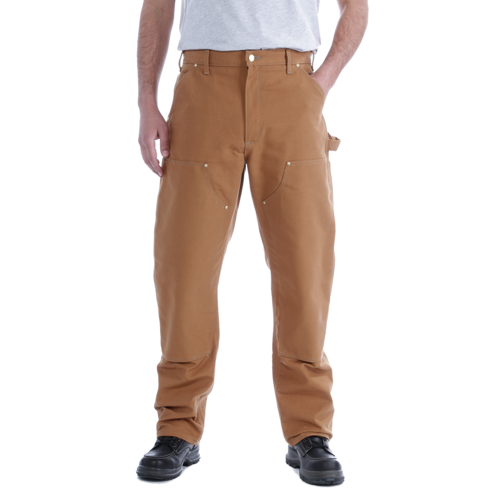 Carhartt B01 Loose Fit Firm Duck Double-Front Utility Work Pant Carhartt Brn