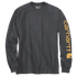 Carhartt Mens Relaxed Fit Long Sleeve T-Shirt With Sleeve Logo - view 3