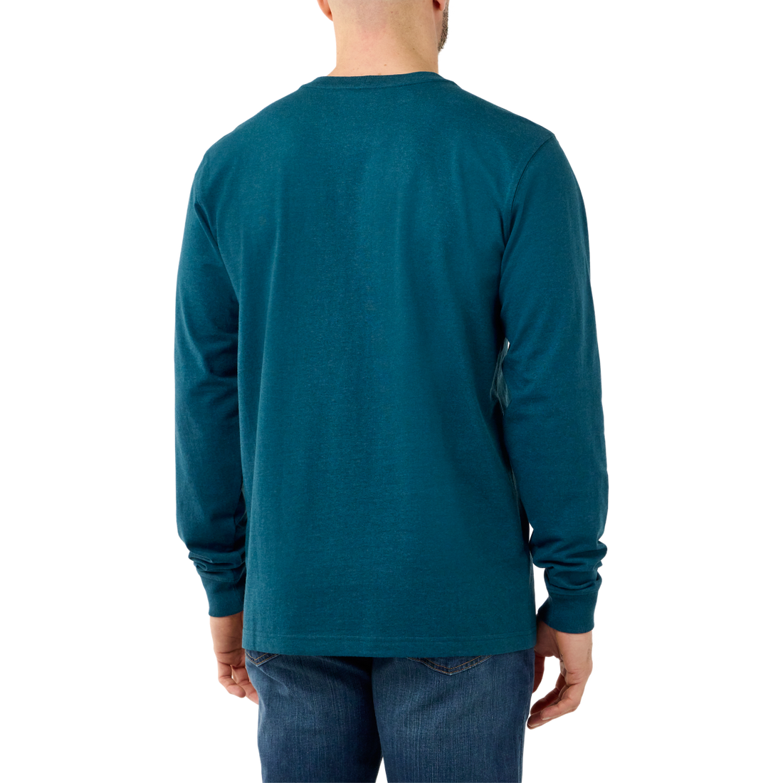 Carhartt Men′s Relaxed Fit Long Sleeve T-Shirt With Sleeve Logo