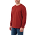 Carhartt Relaxed Fit Long Sleeve Logo T-Shirt Chilli Pepper R66