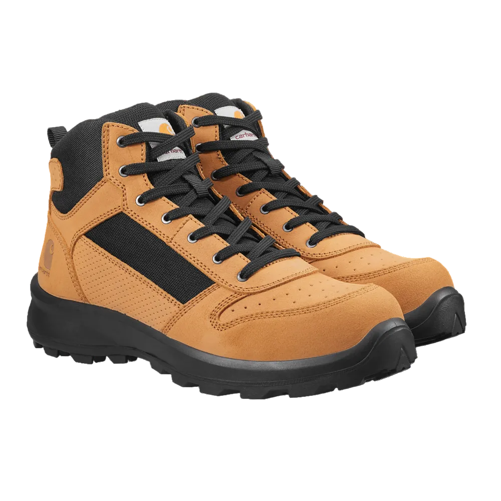 Carhartt Michigan Sidezip Mid Sneaker in Black