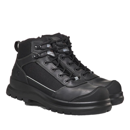 Carhartt Detroit Rugged Flex Reflective S3 Zip Safety Boot in Black