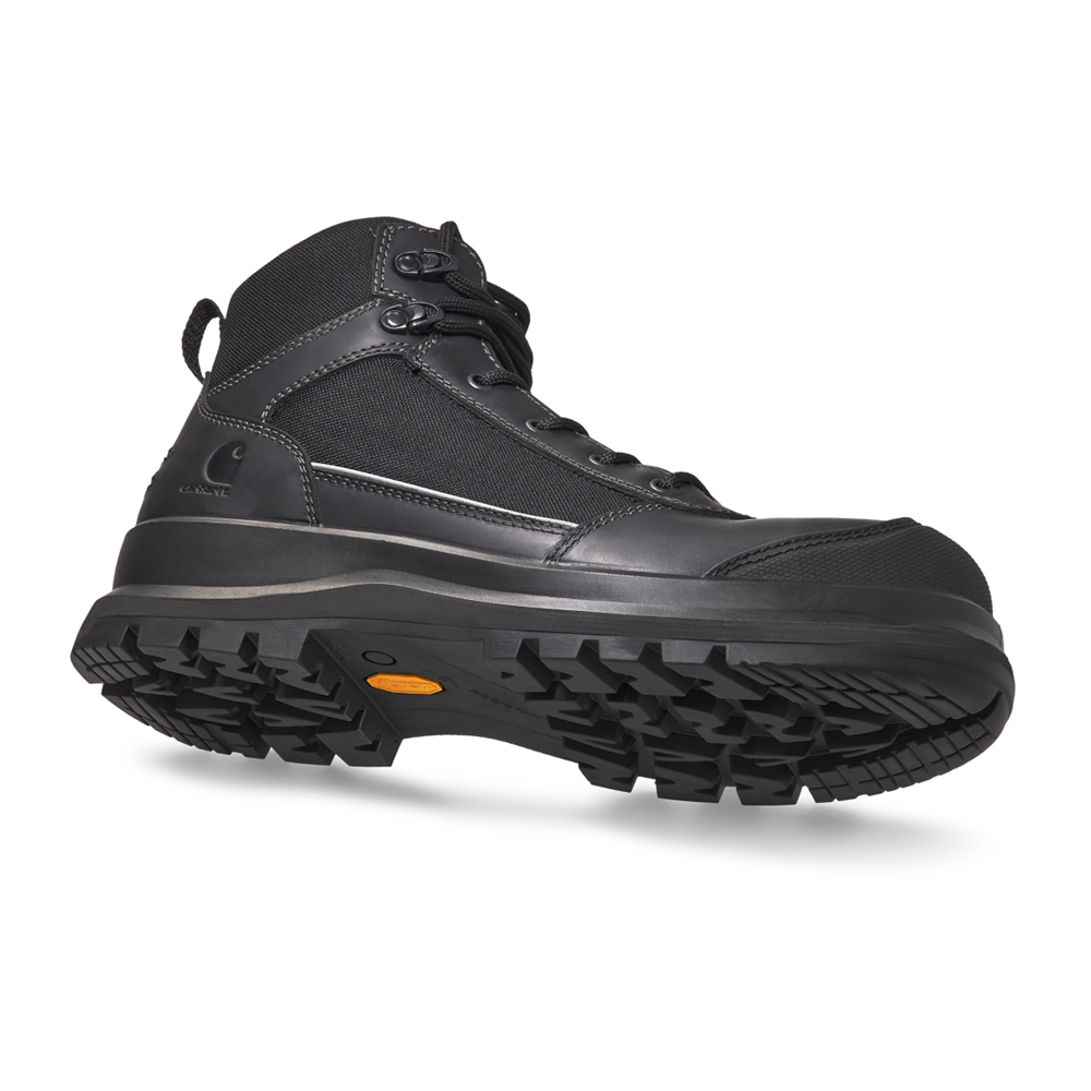 Carhartt Detroit Rugged Flex Reflective S3 Zip Safety Boot in Black