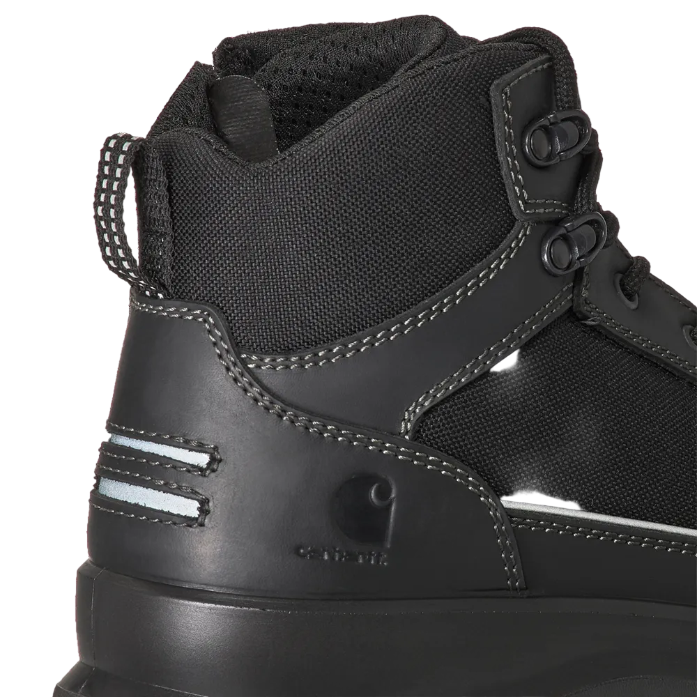 Carhartt Detroit Rugged Flex Reflective S3 Zip Safety Boot in Black