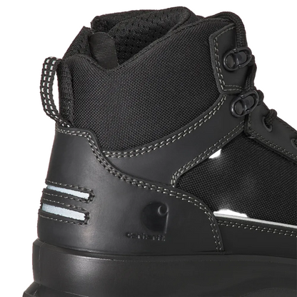 Carhartt Detroit Rugged Flex Reflective S3 Zip Safety Boot in Black