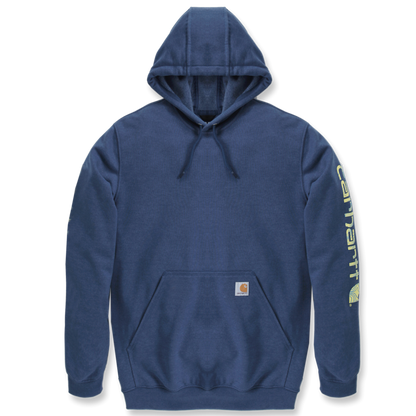 Carhartt Iconic K288 Logo Sweatshirt - Deep Ocean Heather