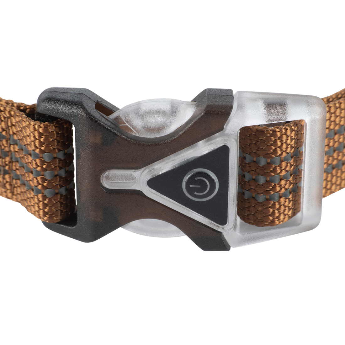 Carhartt Lighted Dog Collar in Carhartt Brown