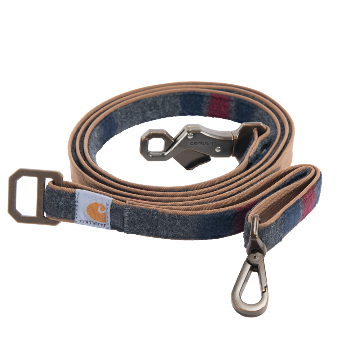 Carhartt Blanket Stripe Dog Leash in Shadow Stripe