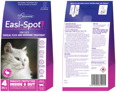 PetScience Easi-Spot for cats
