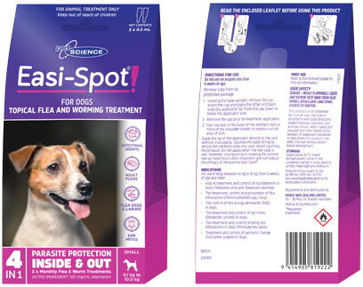 PetScience Easi-Spot for small dogs