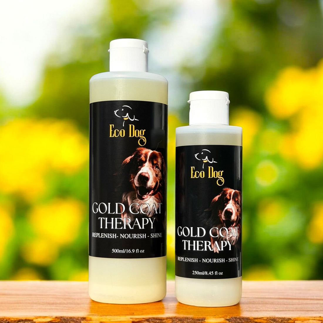 Eco Dog Gold Coat Therapy 250ml and 500ml