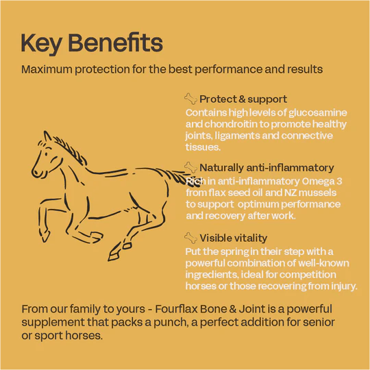 Fourflax Equine Bone &amp; Joint Oil