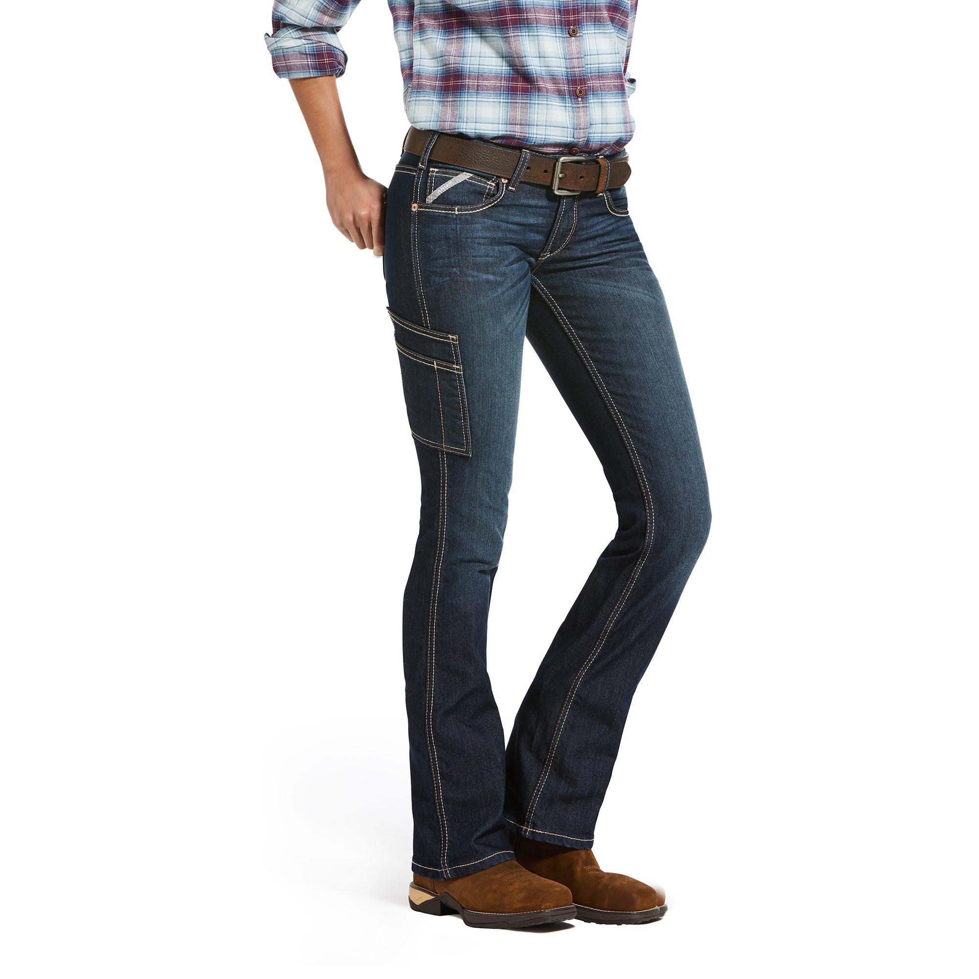 Ariat Rebar Durastretch Riviter Boot Cut - Front