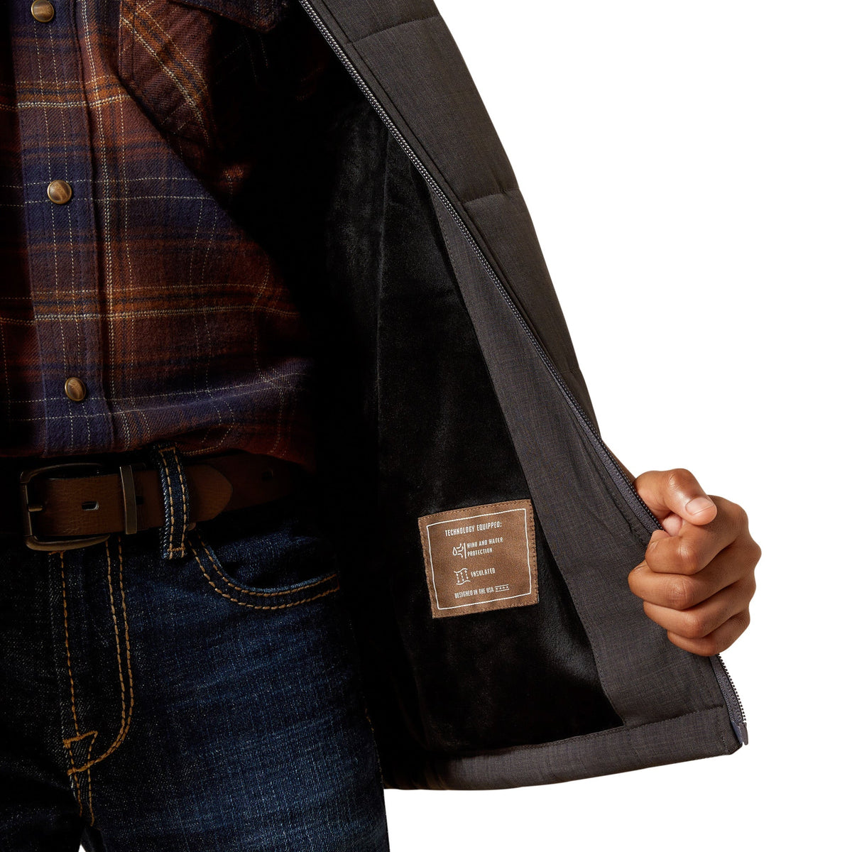 Crius Insulated Vest - Phantom Heather