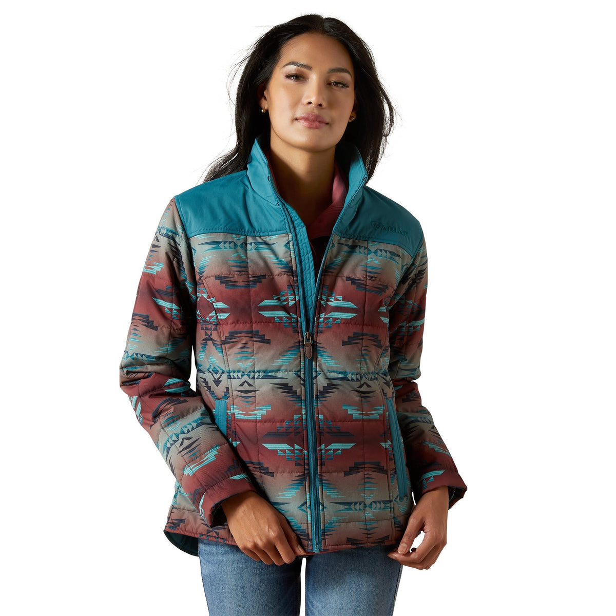 Crius Insulated Jacket - Dragonfly with Inez Blanket Print