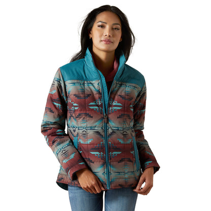 Crius Insulated Jacket - Dragonfly with Inez Blanket Print